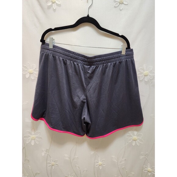 Athletic Works Womens Gray Pink XL Shorts Sporty Running Lightweight Gym Active - Picture 10 of 15